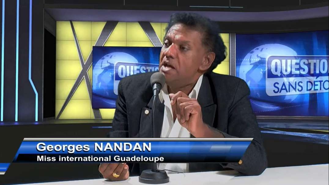 Georges NANDAN - Miss international Guadeloupe est l'invité sur ETV